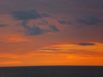 sunset on Marco Island