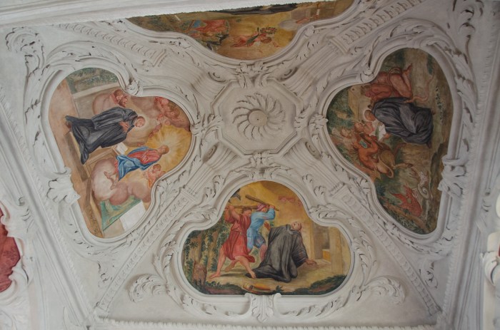 ceiling frescoes